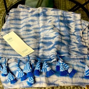 NWT Eileen Fisher shibori scarf